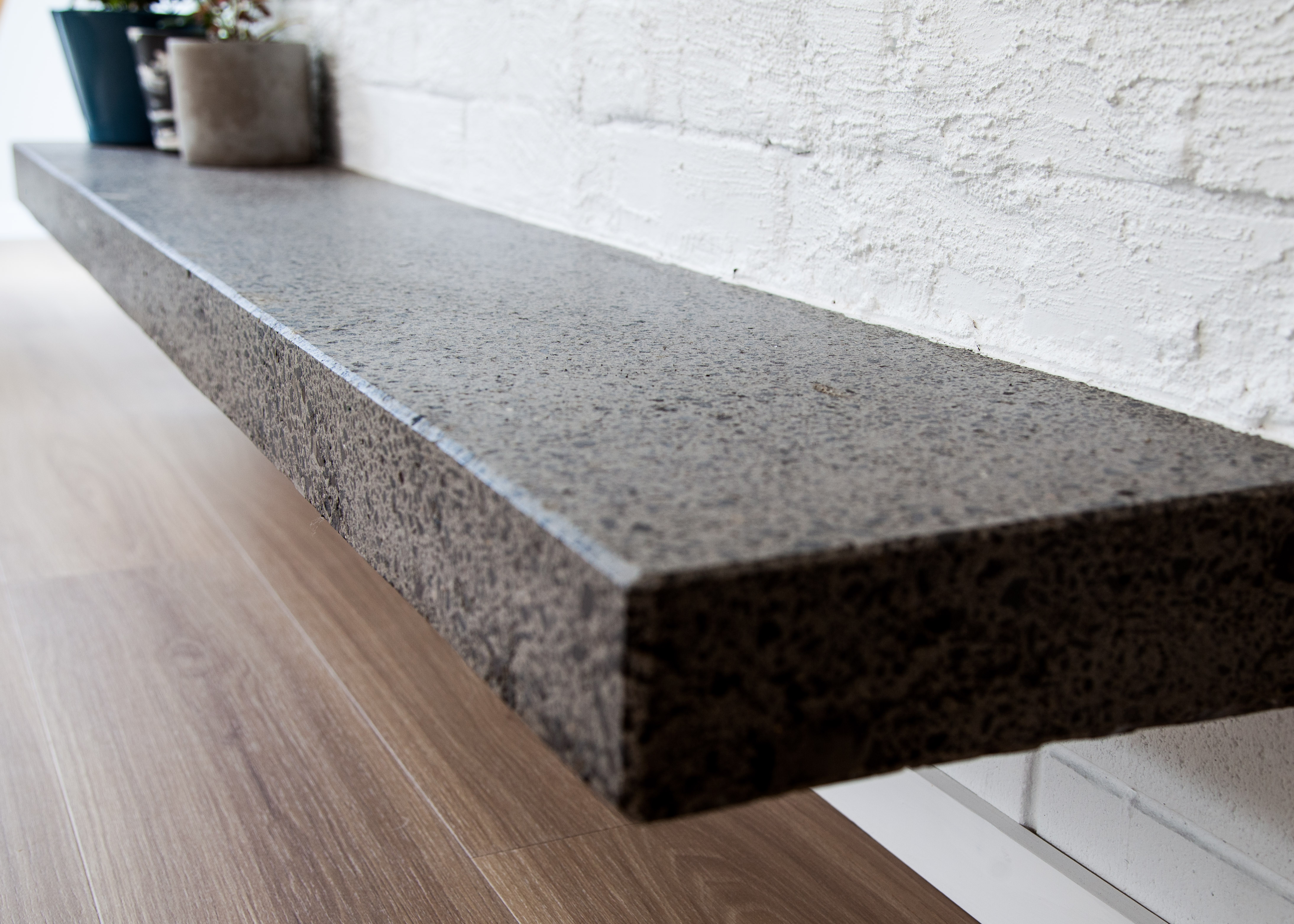 Concrete shelf detail